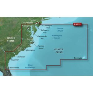 garmin bluechart g3 vision hd vus512l mid atlantic microsd/sd [010 c0741 00]