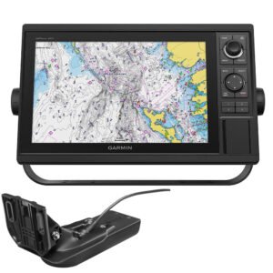 garmin gpsmap 1242xsv combo gps/fishfinder gn+ w/gt52 tm [010 01741 60]