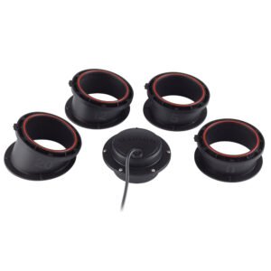 garmin gt15m ih plastic, in hull, mid band chirp transducer 85 165khz, 600w, 8 pin [010 12402 00]