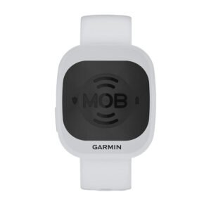 garmin mob tag w/white quick release band [010 02908 30]