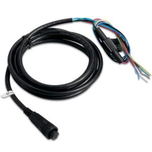 garmin power/data cable bare wires f/fishfinder 320c, gps series & gpsmap series [010 10083 00]