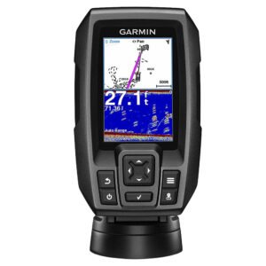 garmin striker 4 fishfinder w/4 pin, 77/200khz tm transducer [010 01550 00]