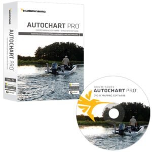 humminbird autochart pro dvd pc mapping software w/zero lines map card [600032 1]