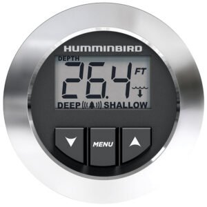 humminbird hdr 650 black, white, or chrome bezel w/tm tranducer [407860 1]
