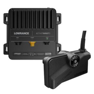 lowrance activetarget 2 live sonar w/transducer (module + xdcr+ mounts) [000 15959 001]