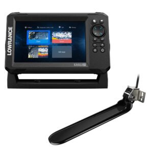 lowrance eagle 7 w/tripleshot transducer discover onboard chart [000 16228 001]