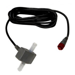 lowrance fuel flow sensor w/10' cable & t connector [000 11517 001]
