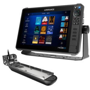 lowrance hds pro 12 w/preloaded c map discover onboard active imaging 3 in 1 transom mount transducer [000 16521 001]