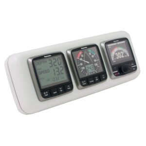 navpod gp1301 instrumentpod precut w/3 3.6" holes f/9.5" guard [gp1301]