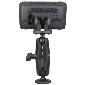 ram mount c size 1.5" composite fishfinder mount for the lowrance hook2 series [rap 101 lo12]