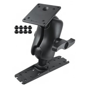 ram mount ram ball mount w/100x100mm vesa plate large electronics plate [ram e 111u d 246]
