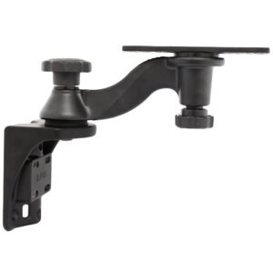 ram mount single 6" swing arm with 6.25" x 2" rectangle base and vertical mounting base [ram 109vu]