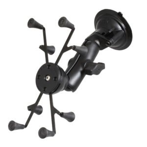 ram mount twist lock suction cup base w/universal x grip ii [ram b 166 un8u]