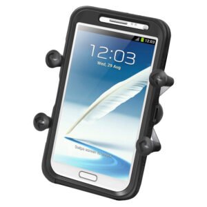 ram mount universal x grip iv large phone/phablet holder w/1" ball [ram hol un10bu]