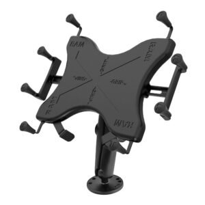 ram mount x grip iii large tablet holder w/ long flat surface mount [ram b 101 c un9u]