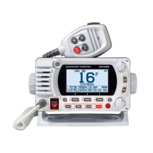 standard horizon gx1850 fixed mount vhf nmea 2000 white [gx1850w]